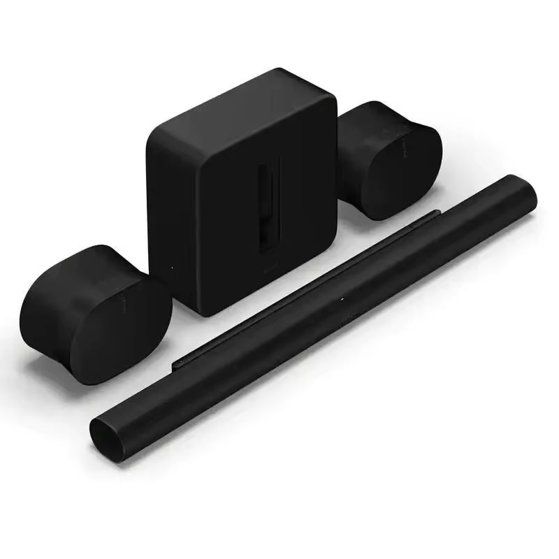 OFFRE PROMO Sonos Arc Ultar Soundbar, Sub 4 Subwoofer sans fil et kit 2 enceintes Era 300 noir