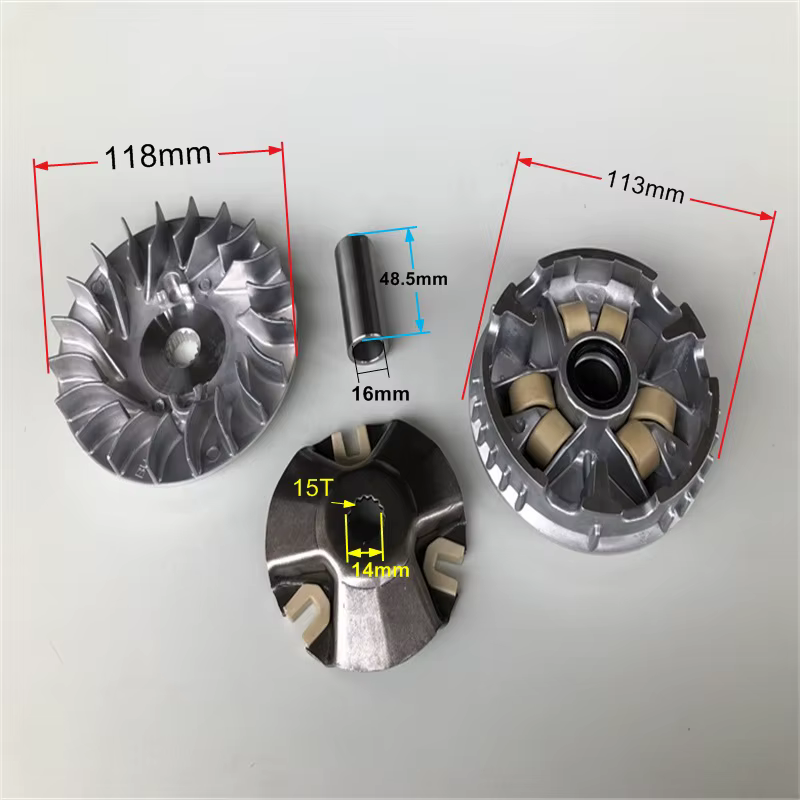 Kit de Variateur de Scooter avec Poulie d'Entraînement de Poids à Rouleau à Ressort, pour Yamaha BWS