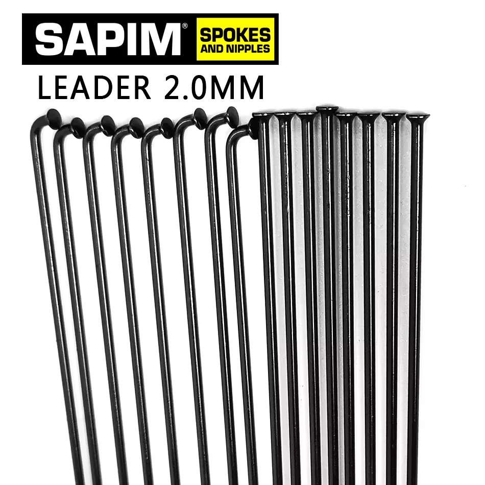 Sapim – rayons de vélo 2.0 ronds et droits, pièces de rechange pour bicyclettes