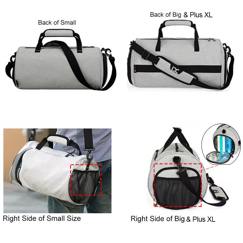 Sac de sport à support sec pour hommes et femmes, XA103 + WA, entraînement, fitness, voyage, sports