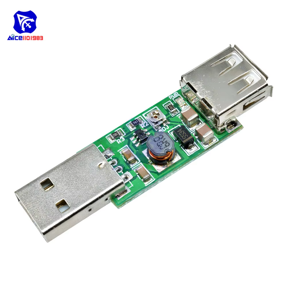 Boost – Module de convertisseur progressif DC-DC, sortie réglable, carte de convertisseur USB vers U