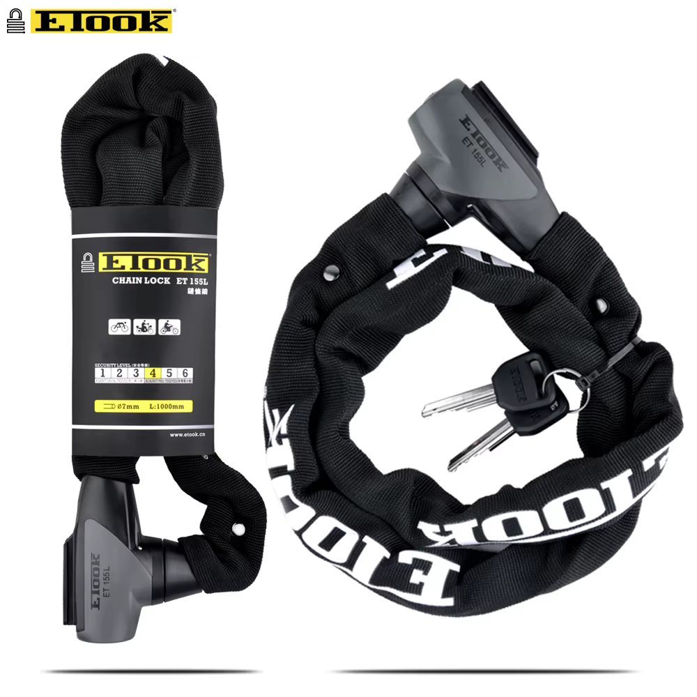 Etook-Serrure portable JOLock pour vélo de route et VTT, accessoires de bicyclette, gril en nylon 90
