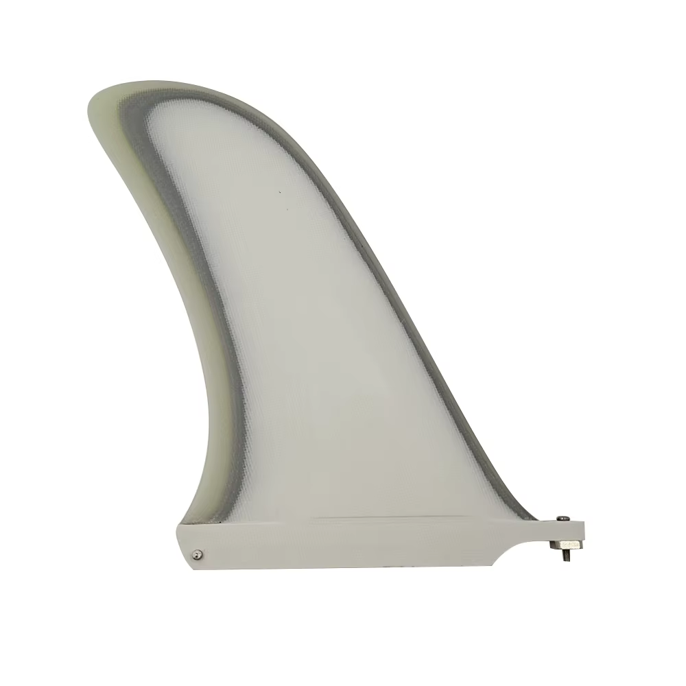 UPSURF 10.5 pouces Fiberglass Single Fin SUP Board Longboard Surfboard Replacement Fin Nadadeira Qui