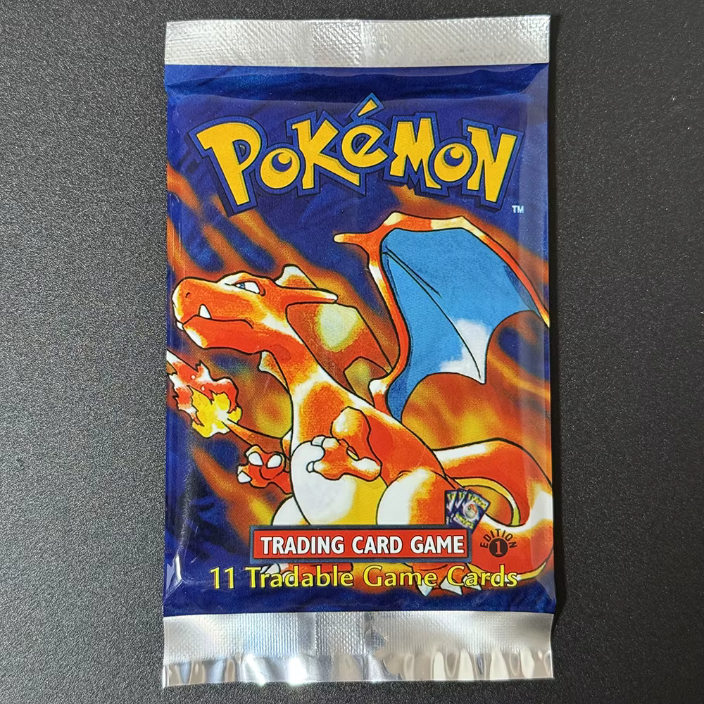 Pokémon Booster Box Packs TCG 1er jeu cartes Flareon Scyther Wigglytuff Charizrd Blastoise Venusaur 