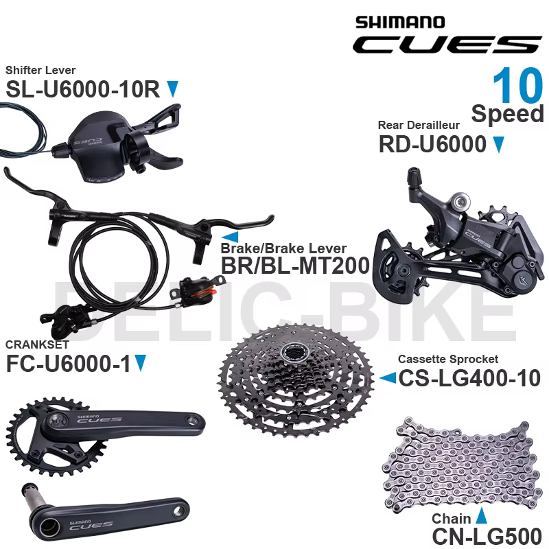 WinterMANO toxique ES U6000 Groupe SL-U6000-10R RD-U6000 FC-U6000-1 CS-LG300 CS-LG400 CN-LG500 MT200