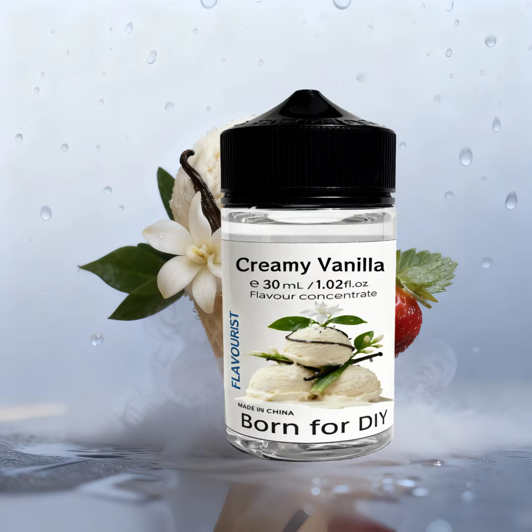 Aromatiste crémeux vanille arôme arôme eau solubilité E saveurs concentré pour Wape bricolage meille