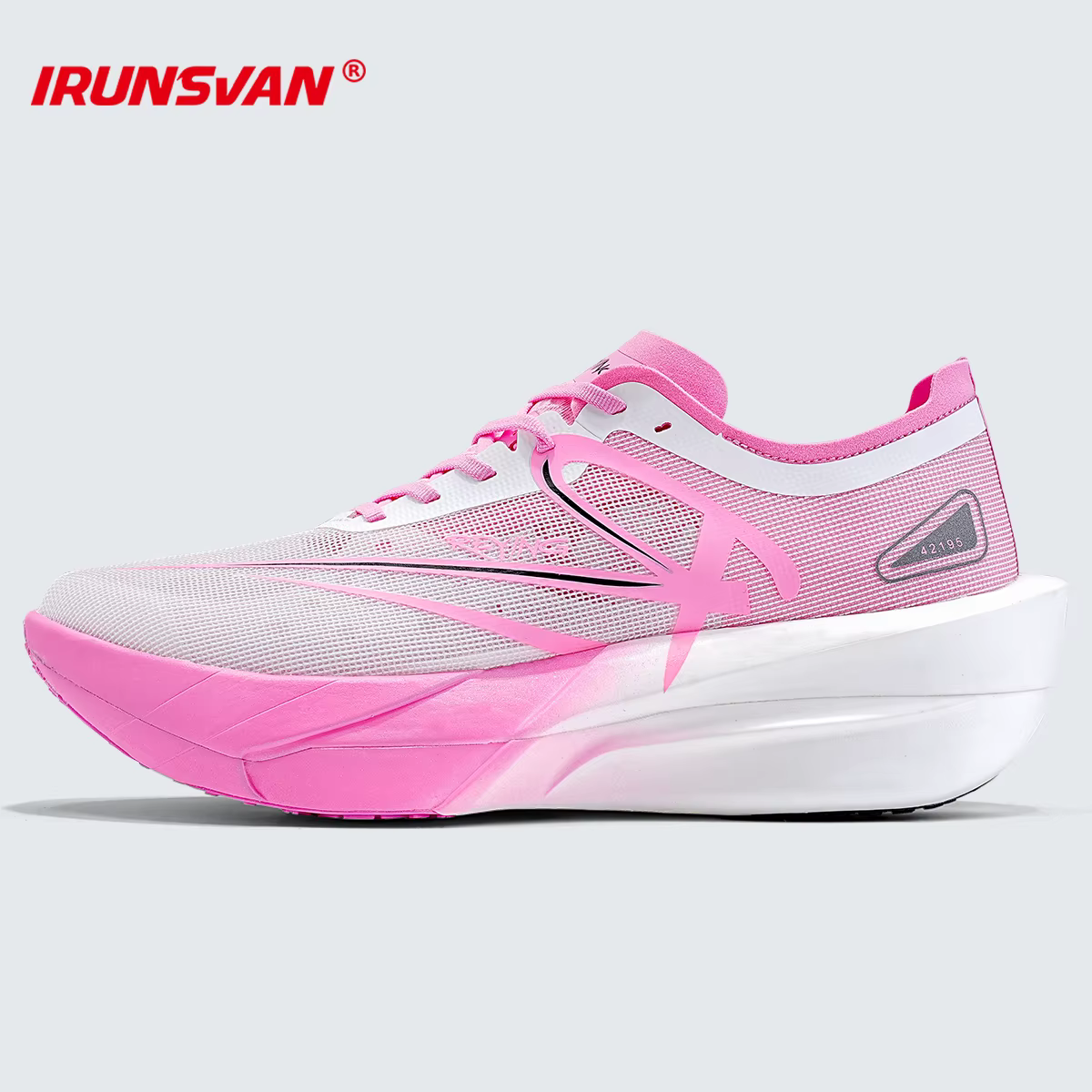 IRUNSVAN – chaussures de course professionnelles pour hommes et femmes, plaque entièrement en carbon