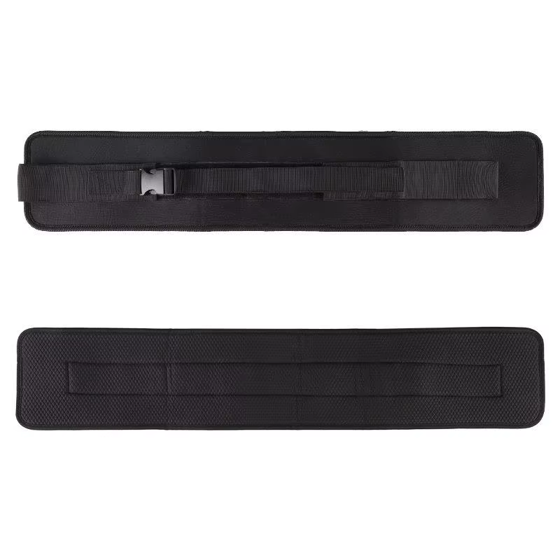 Accessoire d'exercice d'haltères : 1 ceinture de musculation pour poussée des hanches et pont de fes