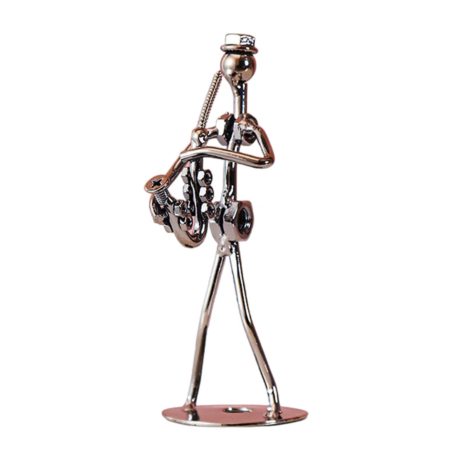 Statue d'homme Musical, décoration de bureau, Sculpture de musicien, Figurine de table pour la maiso