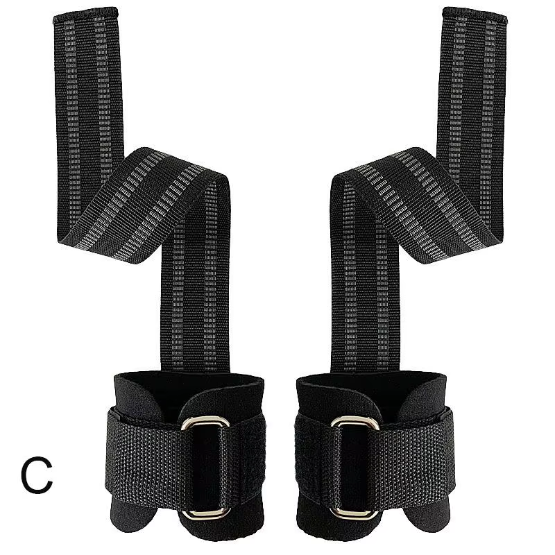 【M】Sangles de levage rembourrées pour soulevés de terre, sangles de musculation antidérapantes avec
