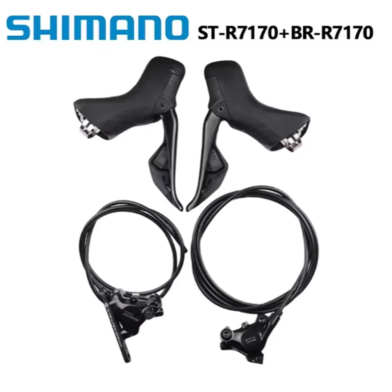 Shimano Di2 105 R7170 pièce électronique jeu de freins à disque hydraulique dérailleur avant R7150 2