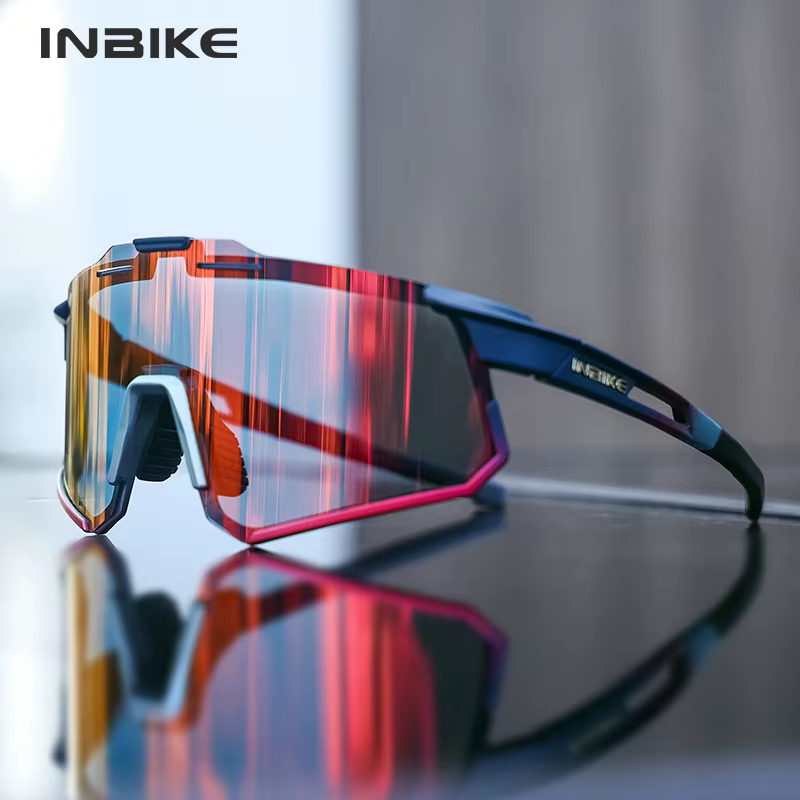 INBIKE-Lunettes de soleil de cyclisme photochromiques pour hommes, lunettes de vélo de route profess