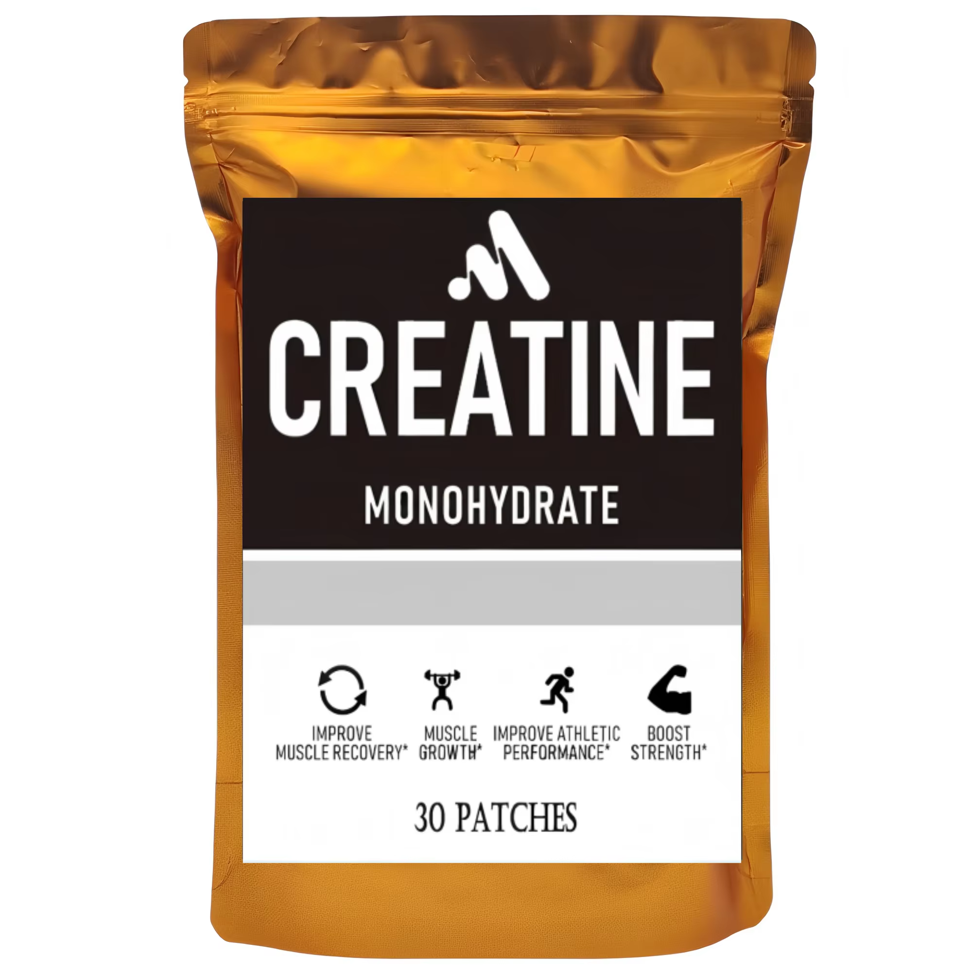 30 patchs patchs transdérmiques monohydratés de créatine-soutien les muscles, l'énergie cellulaire e