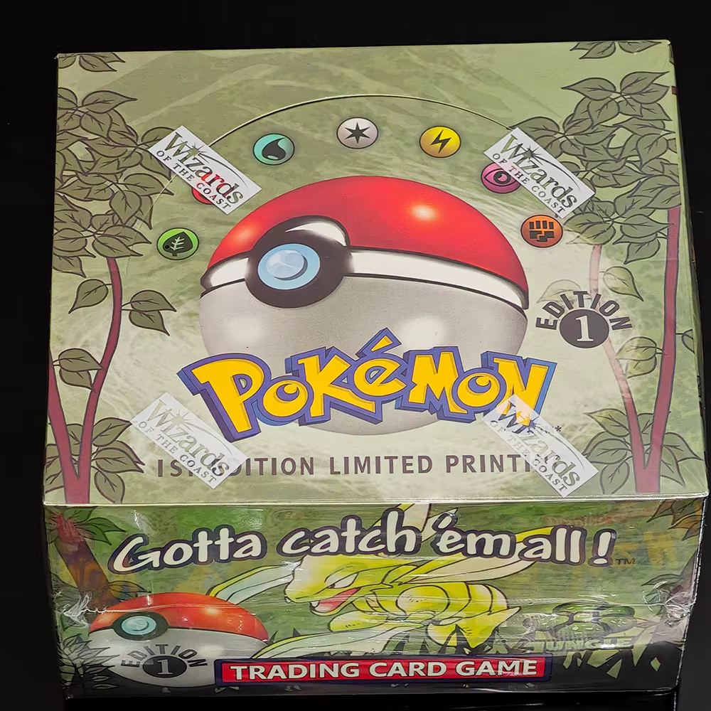 Boîte de boosters Pokémon EX Team Rocket Returns, cartes PTCG, jeu de société, collection, pack de b