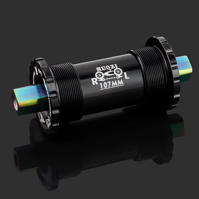 Roulement en céramique support de pédalier de vélo 68*103 107 110 113 119 122mm axe carré en titane