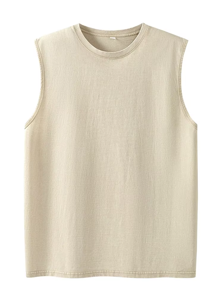 Débardeur en coton pour hommes, marque d'été, chemise sans manches, vêtements de musculation, décont