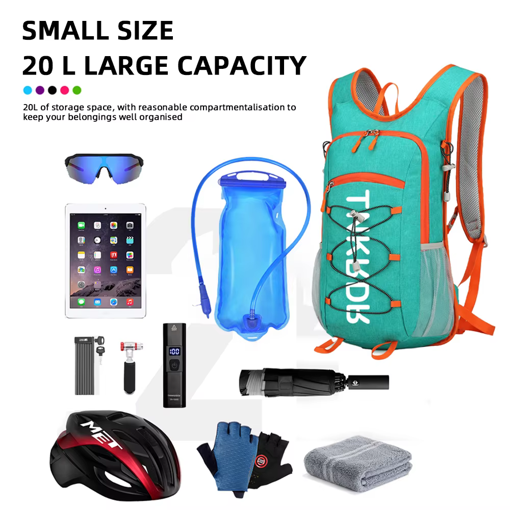 ThinkRider 20L sac à dos d'hydratation léger, sac à dos de course avec vessie d'eau 2L, sac à dos hy