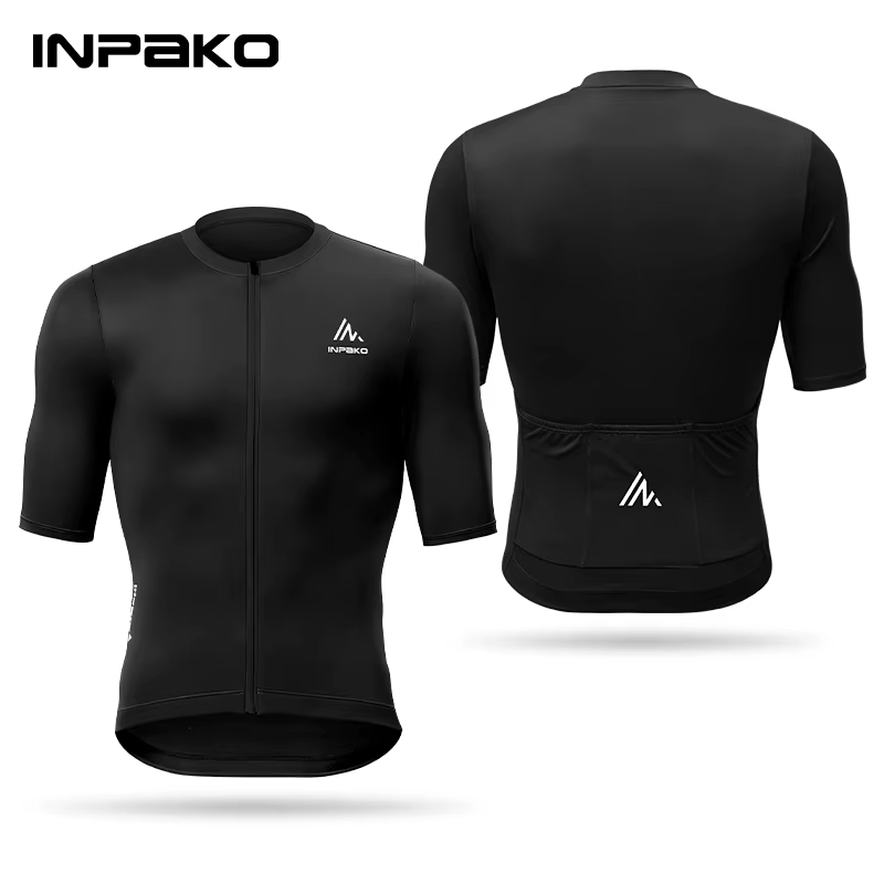 Maillot de cyclisme INPAKO pour homme, été, séchage rapide, respirant, manches courtes, vêtements de