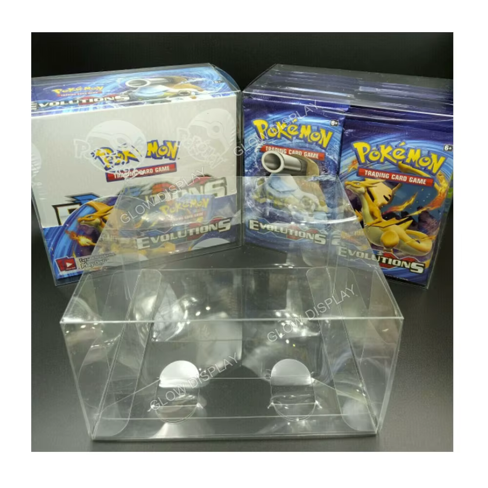 Boîte Booster ETB en PVC anti-poussière, 10 pièces, étui de protection en plastique transparent, vit
