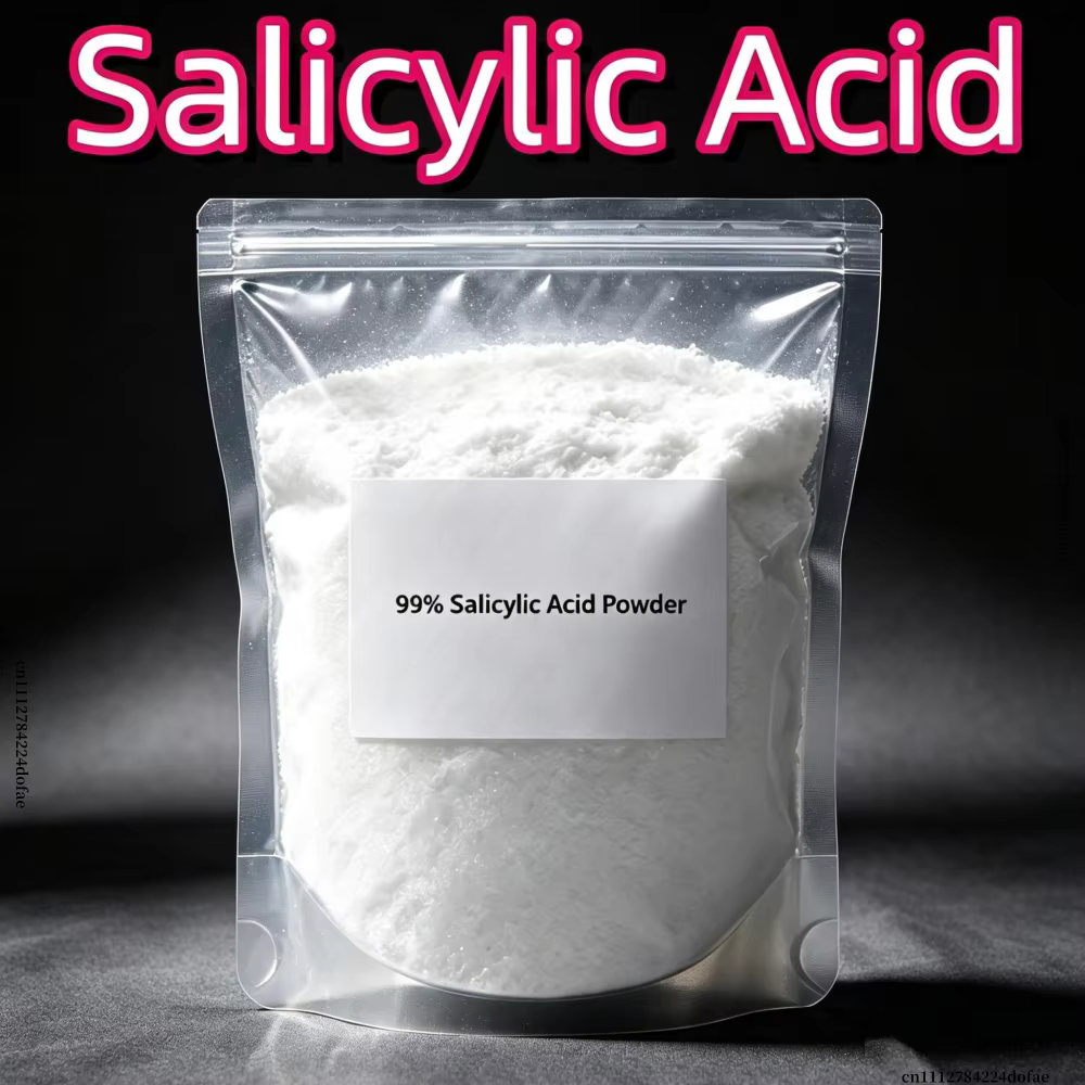 Poudre d'acide salicylique à 99 % pour la fabrication artisanale de savon cosmétique DIY, matière pr