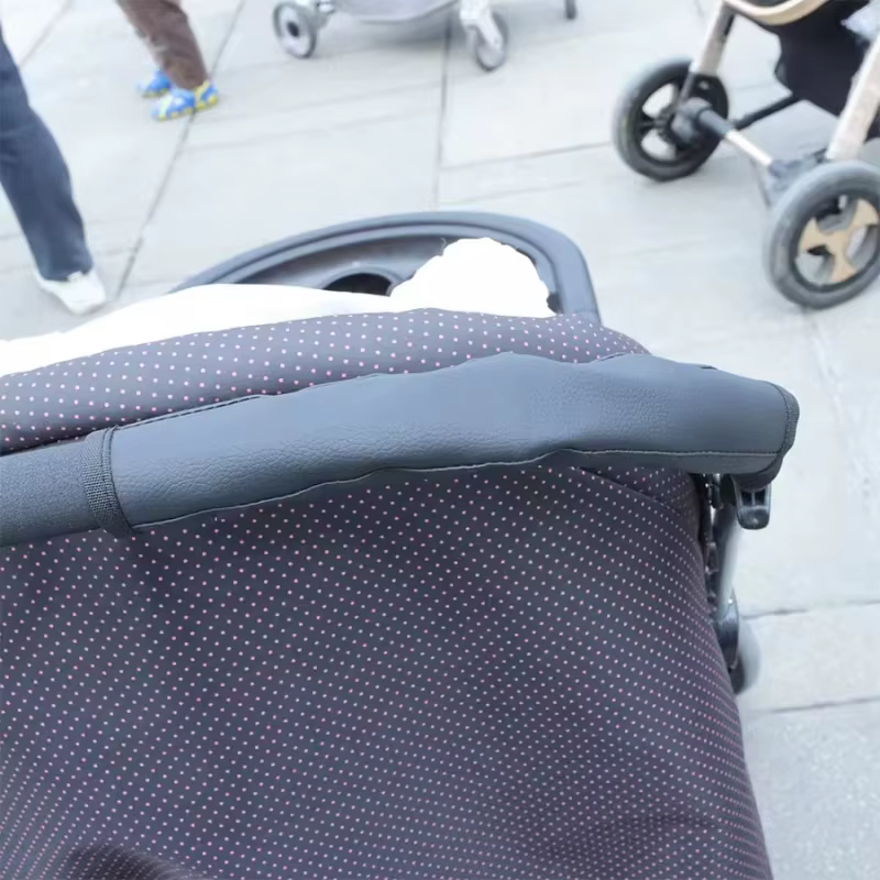 Juste en cuir pour Cybex Priam 2/3/4 ata os 2/3 poussette, poignée de poussée, main courante spinale