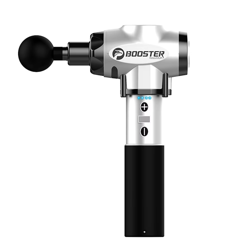 Booster E – pistolet de Massage, masseur de tissus profonds, thérapie, Stimulation musculaire du cor