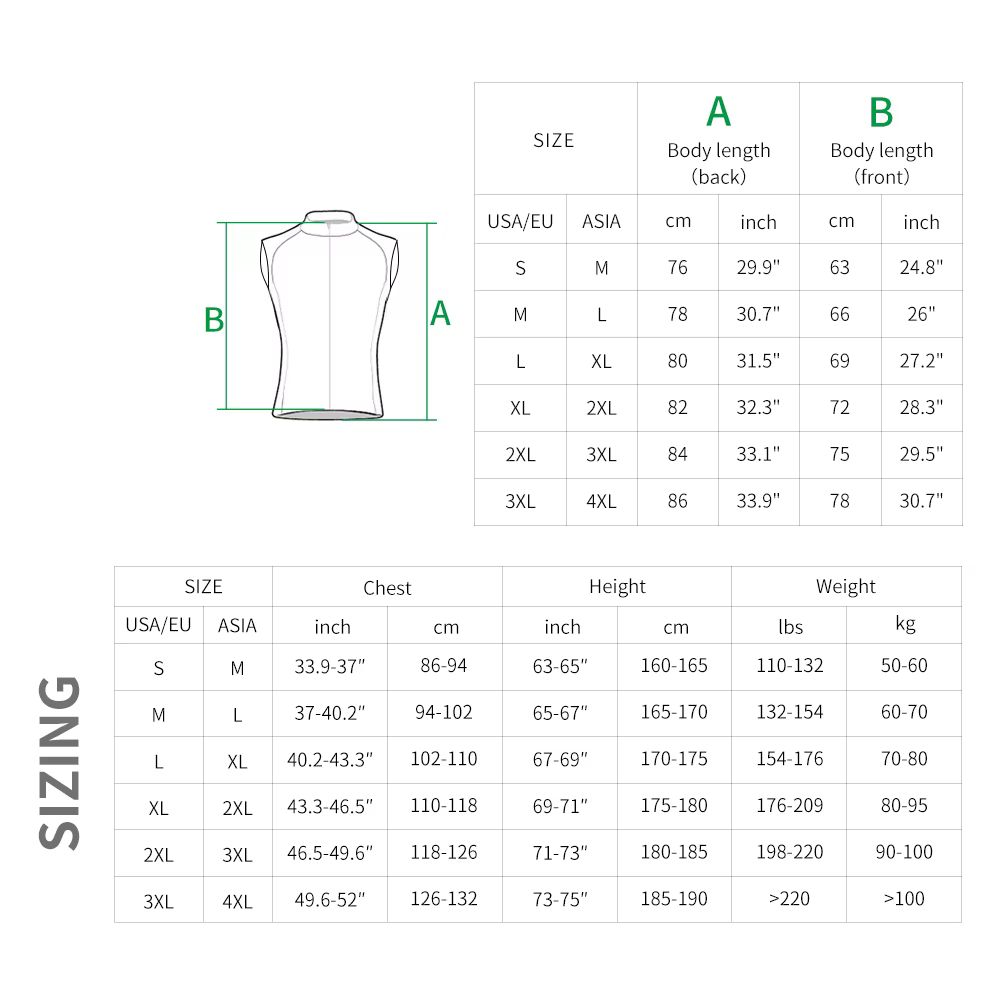 WOSAWE hommes cyclisme gilet coupe-vent imperméable veste sans manches printemps automne coupe-vent