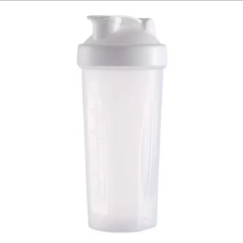 Bouteille Shaker de 600ml, bouteille en plastique Shaker de protéines de 20oz, bouteille de Fitness 