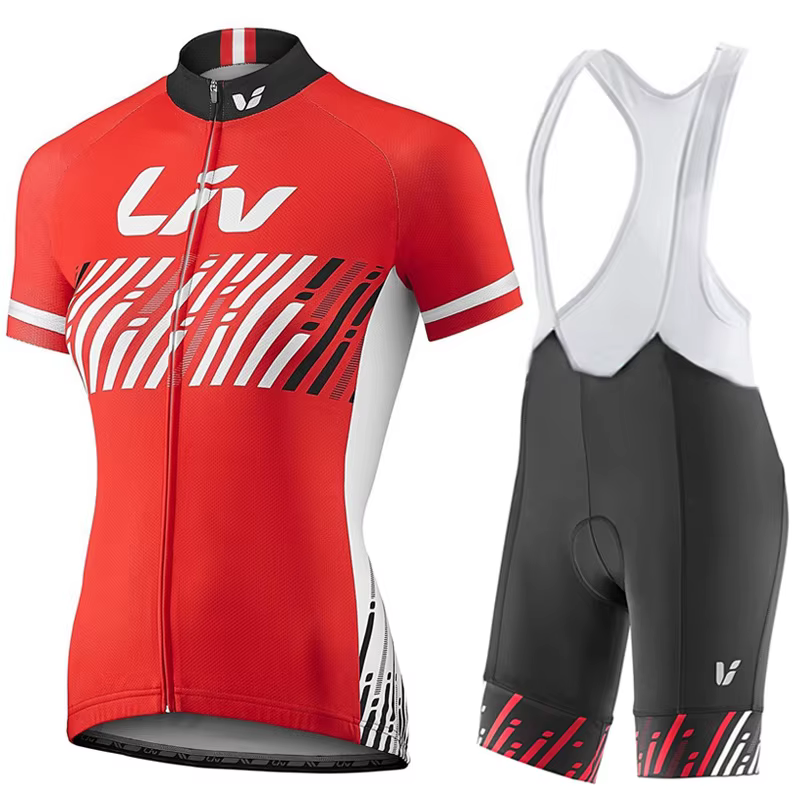 Nouvel ensemble cycliste femme 2026 : Haut à manches courtes et short, coupe ajustée, léger, pour le