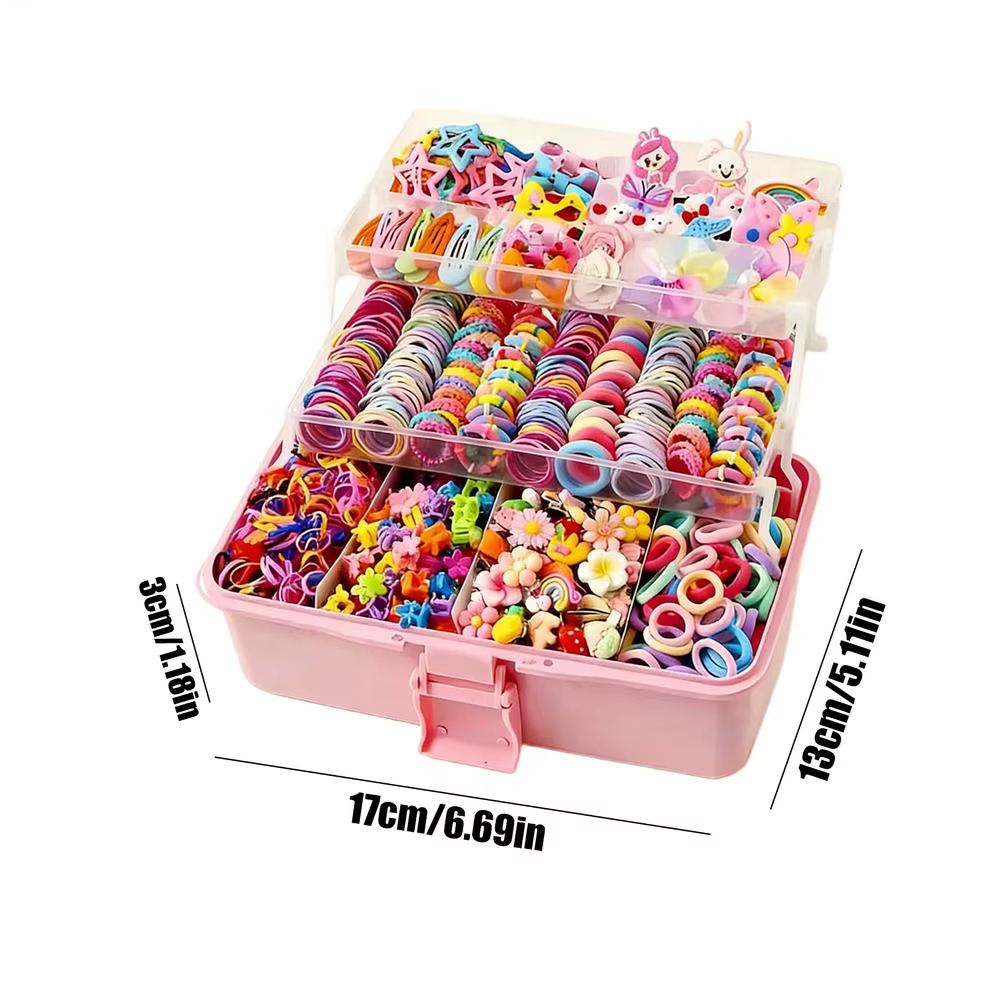 Accessoires pour cheveux pour filles, barrettes élastiques, ensemble d'accessoires pour cheveux pour