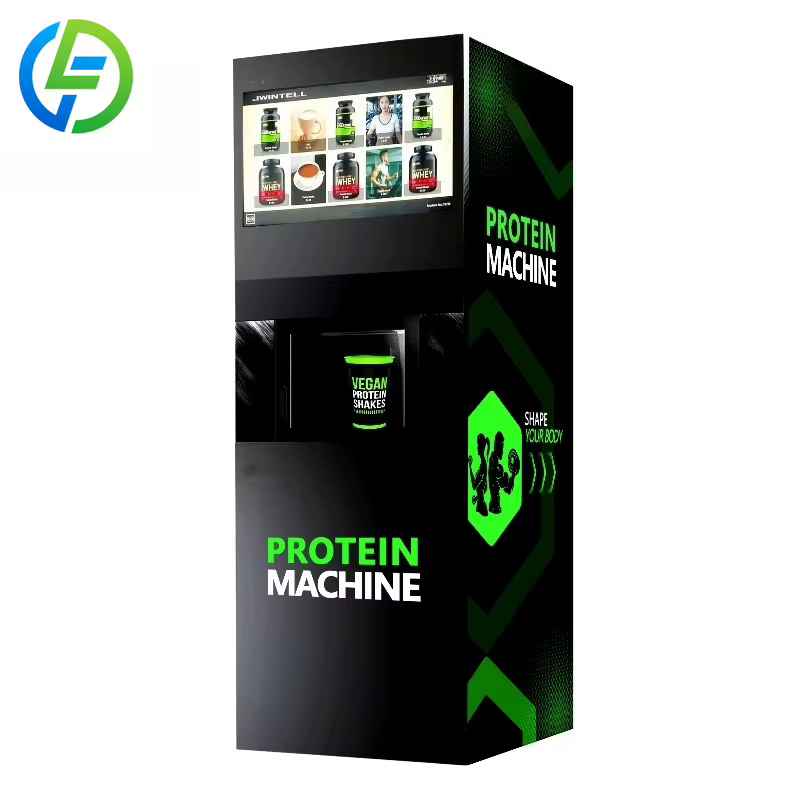 Distributeur automatique de protéines pour salle de sport FOODLINE, personnalisé, populaire, 24h/24,