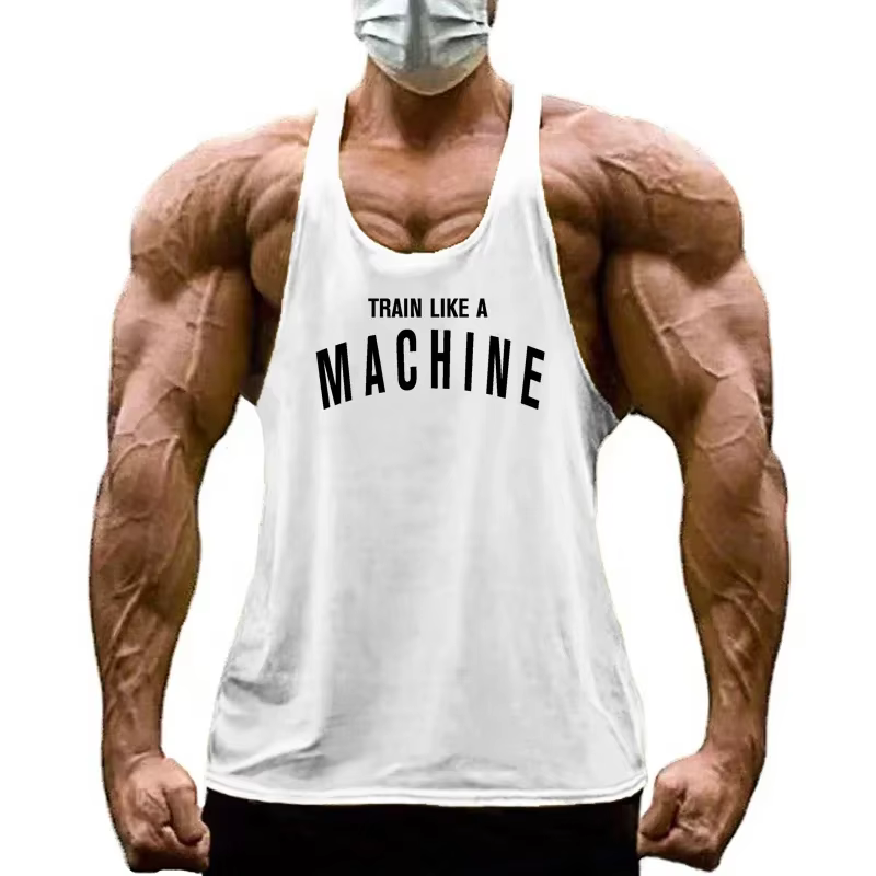 Débardeurs de sport respirants en coton pour hommes – Idéaux pour la course et l'entraînement – Modè
