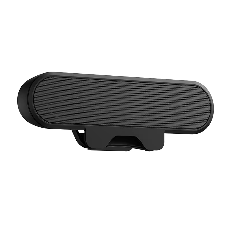 Barre de son portable mini USB filaire pour ordinateur, TV, PC, ordinateur portable, bureau, avec cl