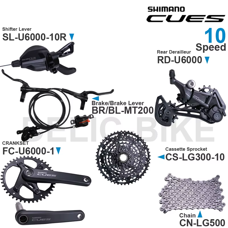 WinterMANO toxique ES U6000 Groupe SL-U6000-10R RD-U6000 FC-U6000-1 CS-LG300 CS-LG400 CN-LG500 MT200