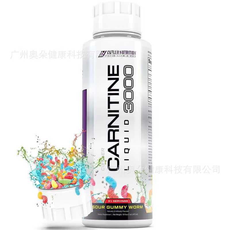 Carnitine liquide 473 ml, stimule le métabolisme des graisses, soutient l'énergie, complément nutrit