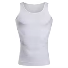 Gilet de compression pour homme, sans couture, amincissant, débardeur, ceinture de maintien de la ta