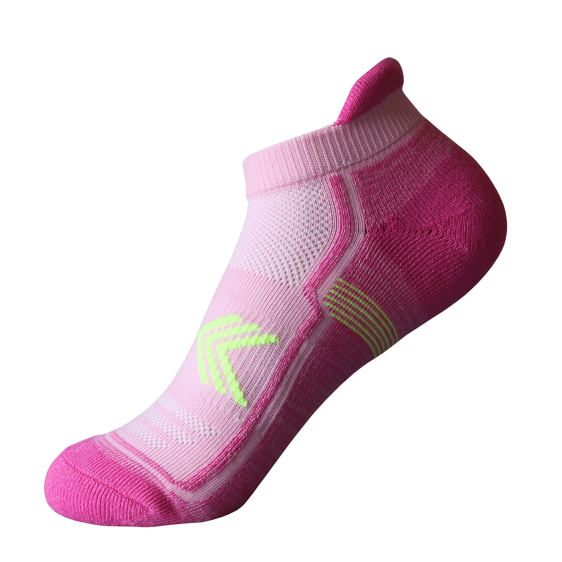 Chaussettes de course pour femmes, couleur assortie, quatre saisons, avec boucles, respirantes, cour