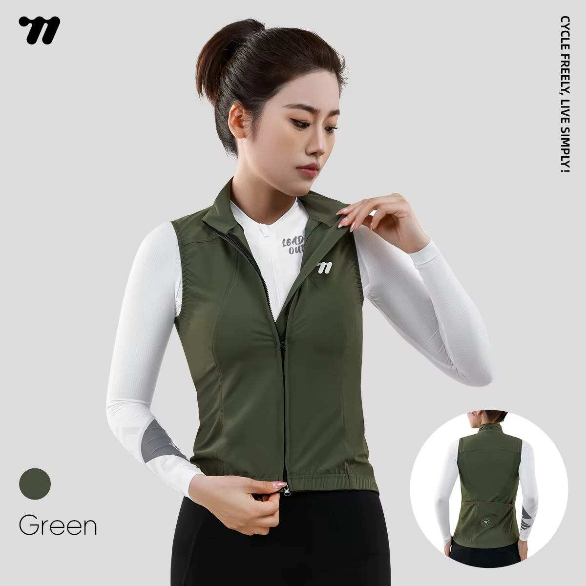 WEST BIKING – gilet de cyclisme coupe-vent, léger, hydrofuge, respirant, Logo réfléchissant, maillot