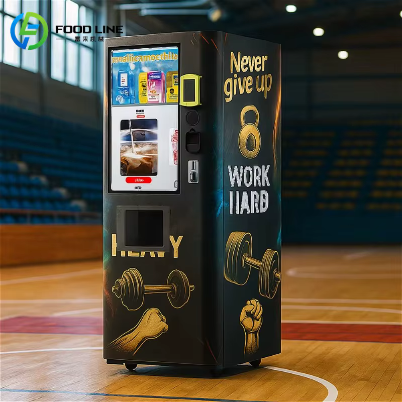 Distributeur automatique intelligent de boissons protéinées pour salle de sport, système de distribu