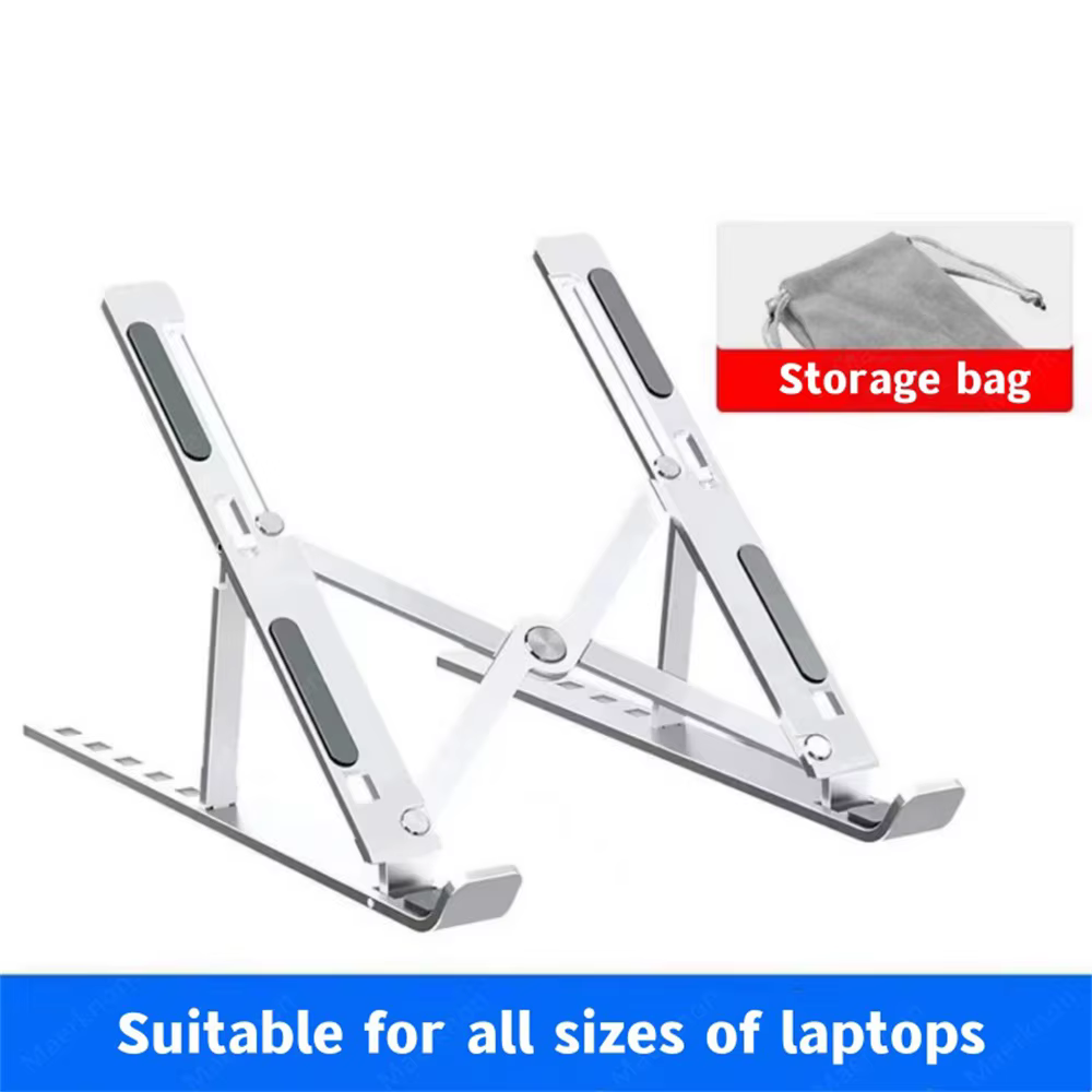 Support réglable en alliage d'aluminium pour ordinateur Portable, support de refroidissement de leva