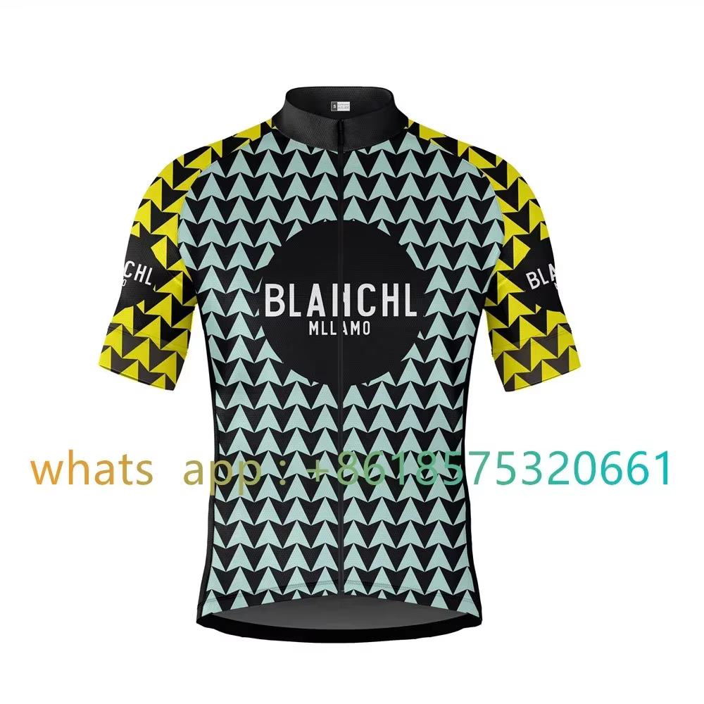 Blanchl – maillot de cyclisme à manches courtes, vêtements d'été pour vélo, vêtements de sport, Ropa