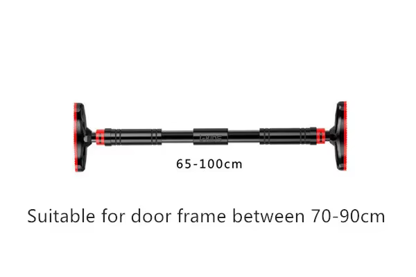 Barre horizontale réglable en acier pour entraînement à domicile, barre de traction, barre de muscul