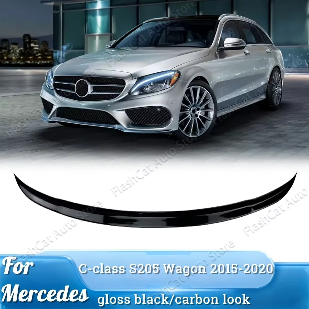 Becquet de toit arrière pour Mercedes S205 Wagon Touring hayon C180 C200 C220 C320 C350 C400 C63 AMG