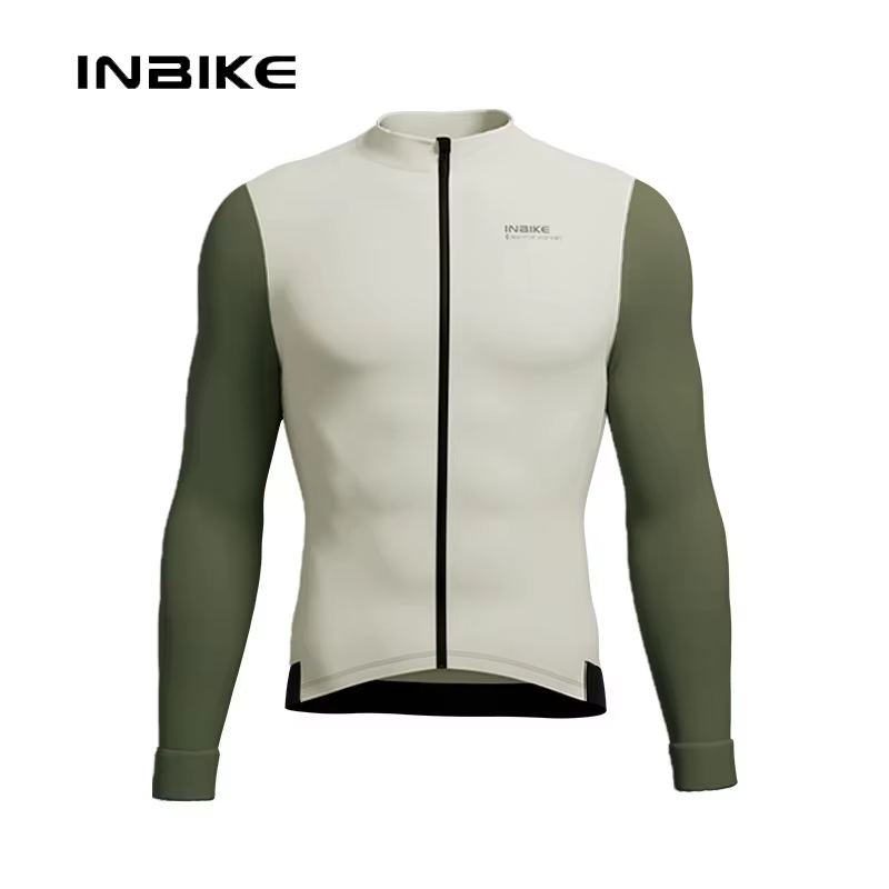 INBIKE hiver vestes de cyclisme pour hommes thermique polaire vélo maillot pour temps froid équitati