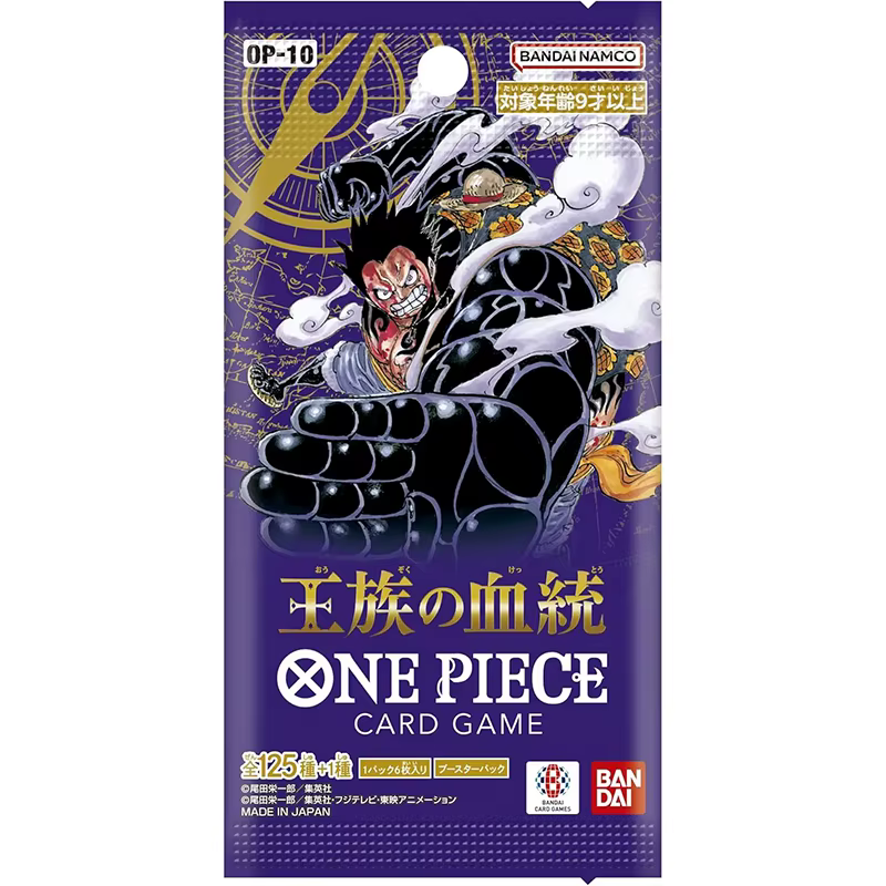 Nouveau BANDAI ONE PIECE jeu de cartes Royal Bloodline OP-10 Booster sac TCG carte de Collection jap