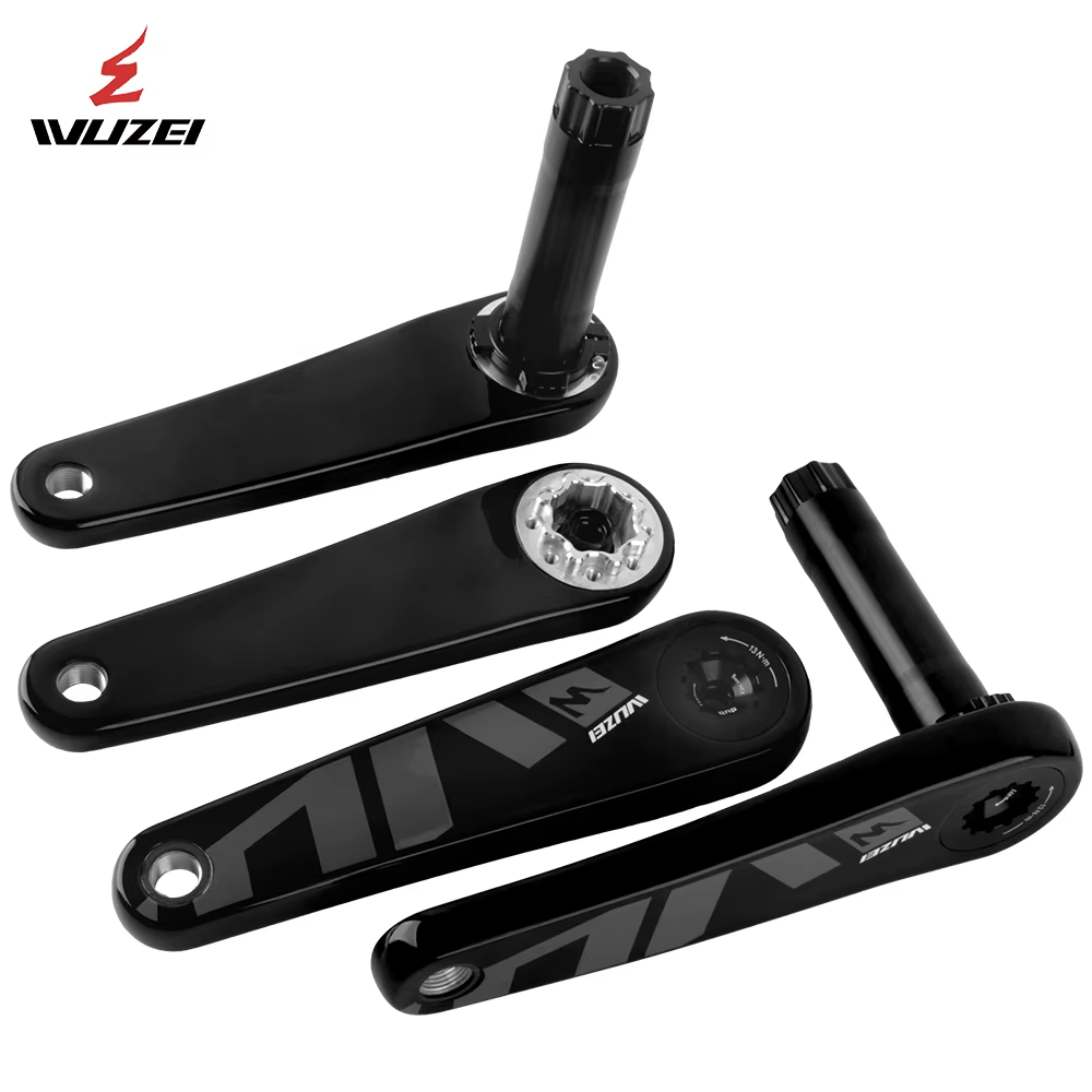 WUZEI – pédalier de vélo de route en Fiber de carbone, Ultra-léger, 165 170mm, 12s, 11s, pignon de v