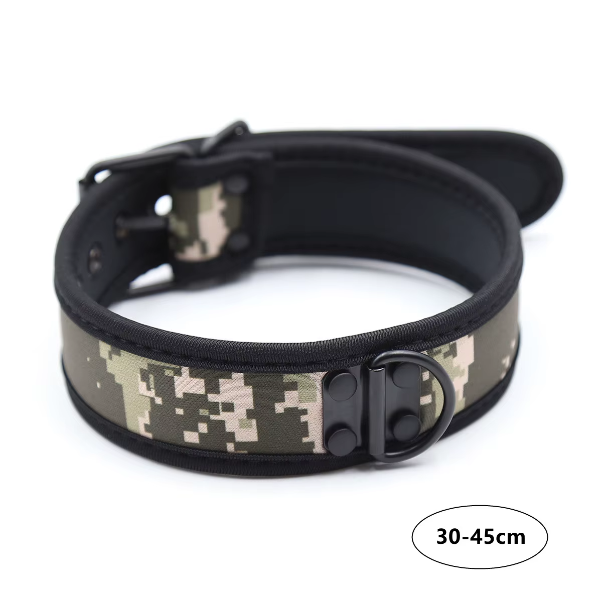 Sangle de collier de bondage de jeu de chiot pour hommes et femmes, Bsie m, fétiche cosplay, tour de