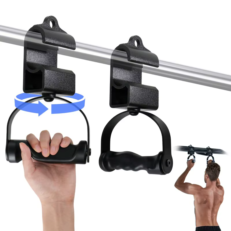 Poignées de traction rotatives pour haltère, entraînement physique, poignée torsadée pour cadre de p