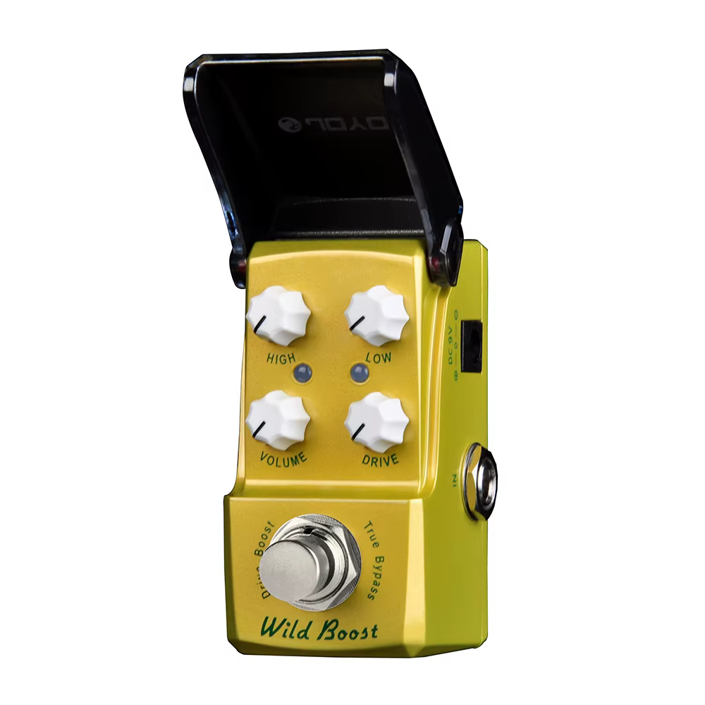 JOYO JF-302 WILD BOOST pédale de guitare double bande EQ Exciter/effet Overdrive avec Gain de 12dB p