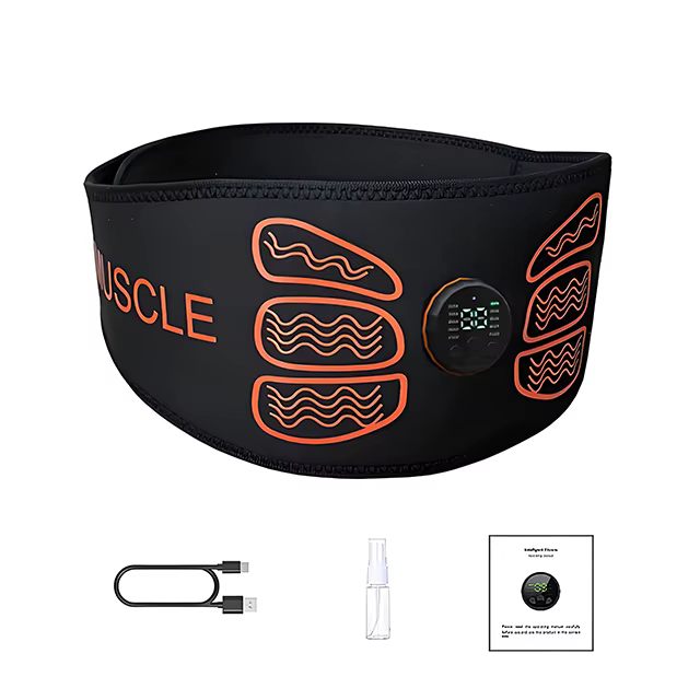 Tonique musculaire abdominal EMS stimulateur musculaire ceinture tonifiante électrique entraîneur de